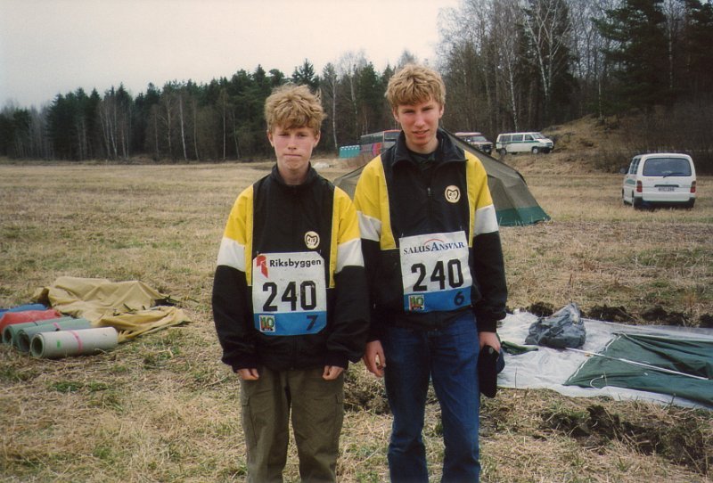 Emil och Johan på 10MILA.