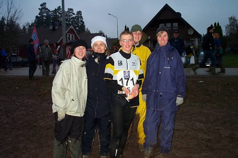 Damlaget: Sofie, Ingrid, Petra, Lisa och Carina.