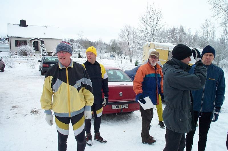 Före start.
