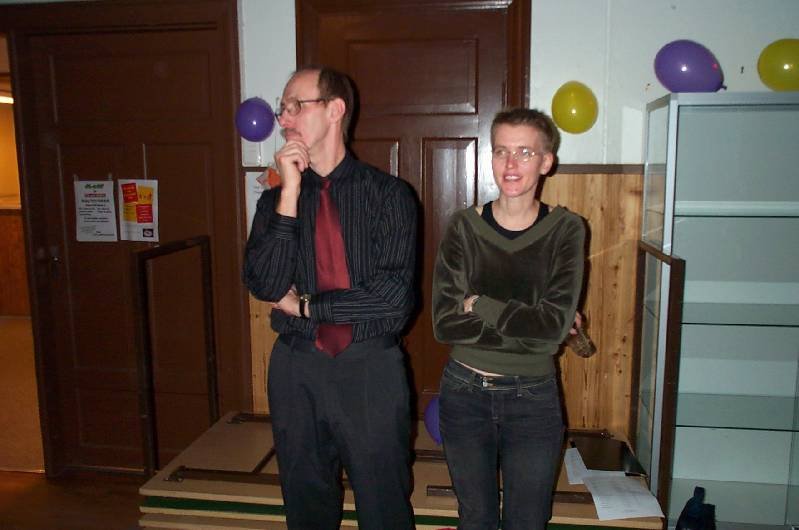 Nils-Göran och Petra.