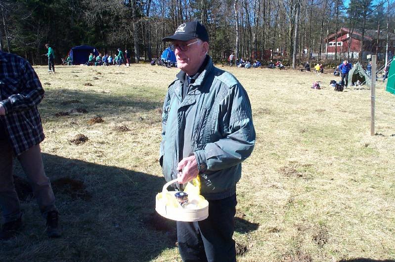 Gunnar vann påskmiddagen på Tockarps tävling.