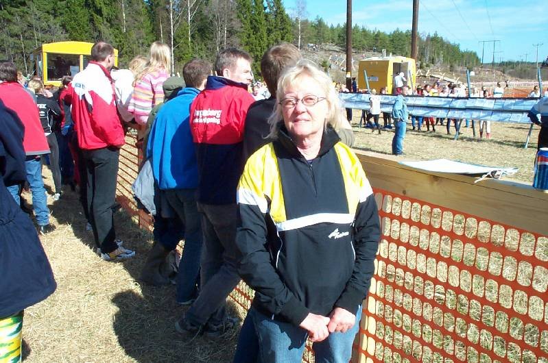 Stina blev bästa Motaladam bland veteranerna.
