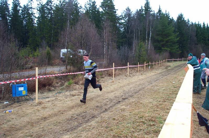 Reto varvar vid TC på den sista sträckan.