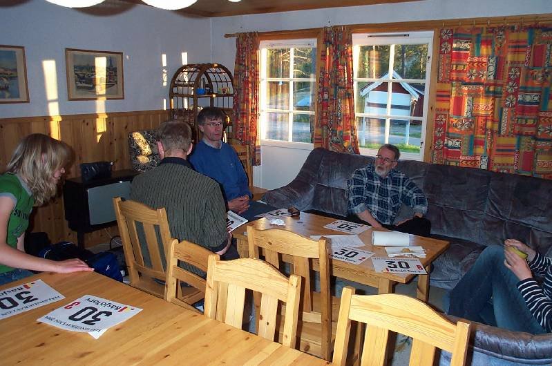 Nummerlappsutdelning inför Hälsingekavlen.