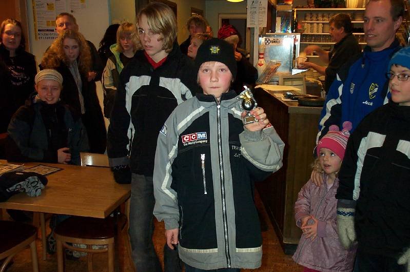 Leo vann ungdomsklassen.