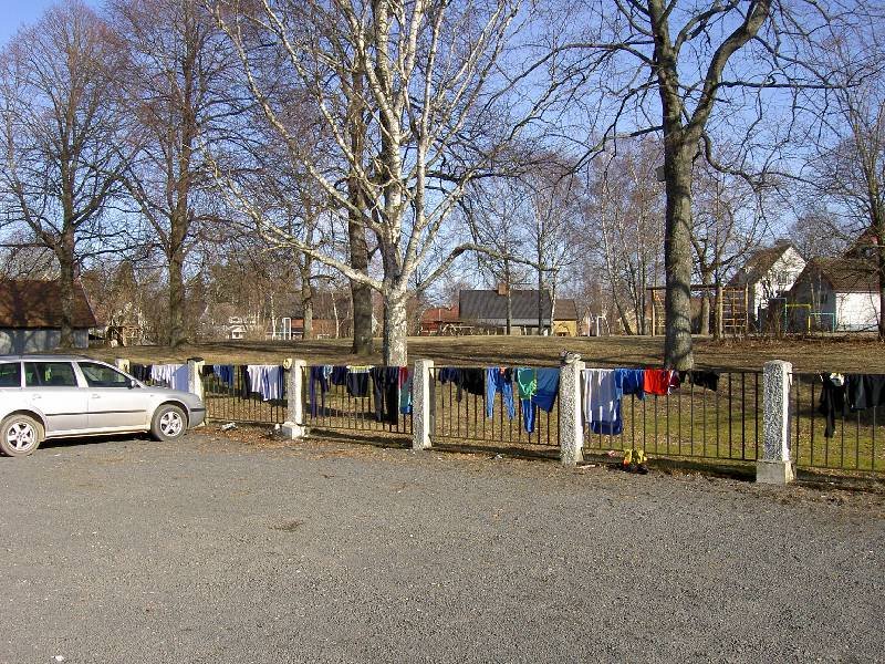 Ett säkert tecken på att här bor orienterare.
