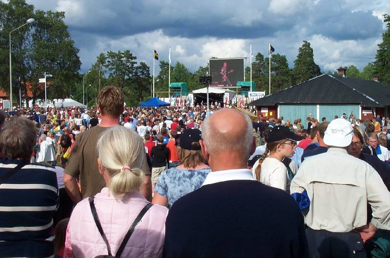 Invigningen.