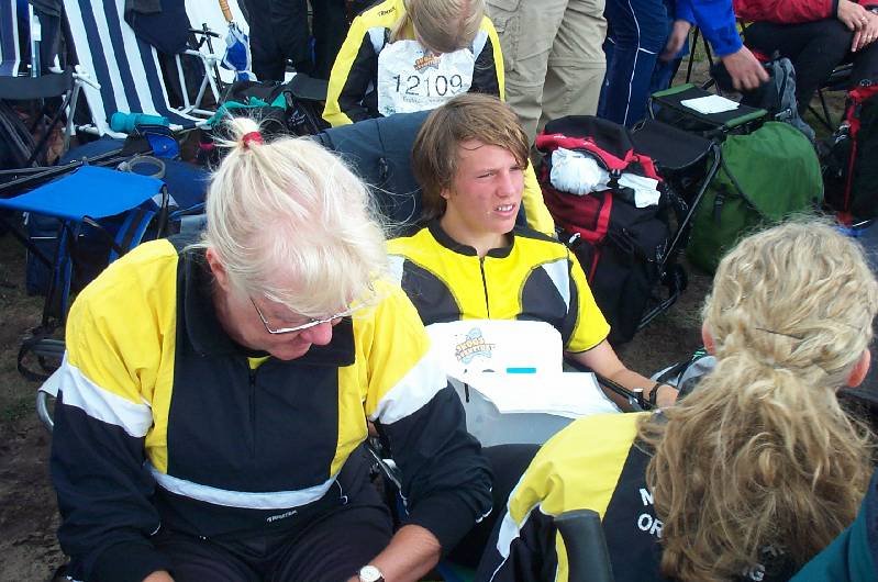 Gustav efter sista etappen.