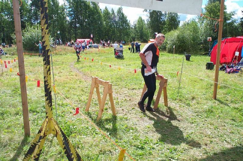 Målgång.