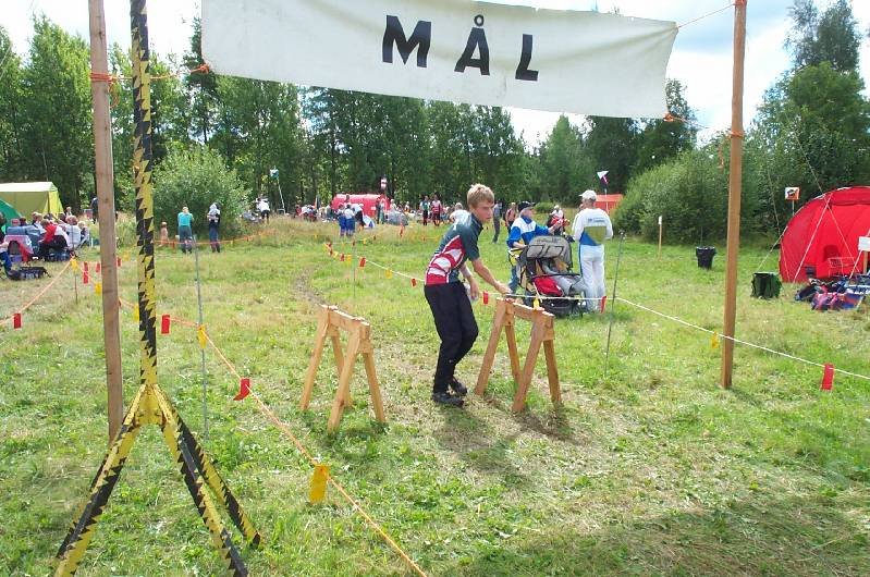 Målgång.