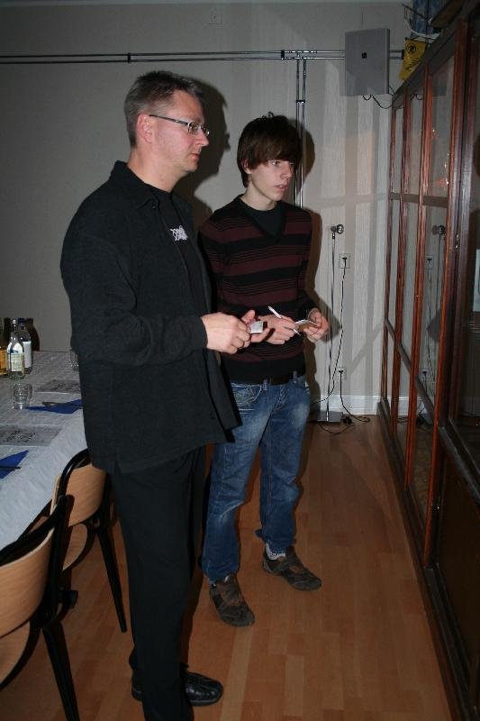 Jimmy och Oskar.