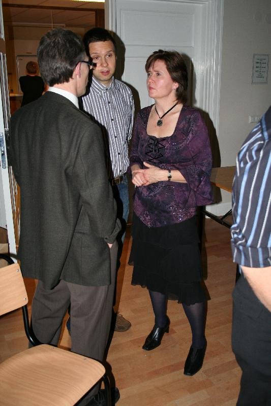 Thomas, Peter och Maria.