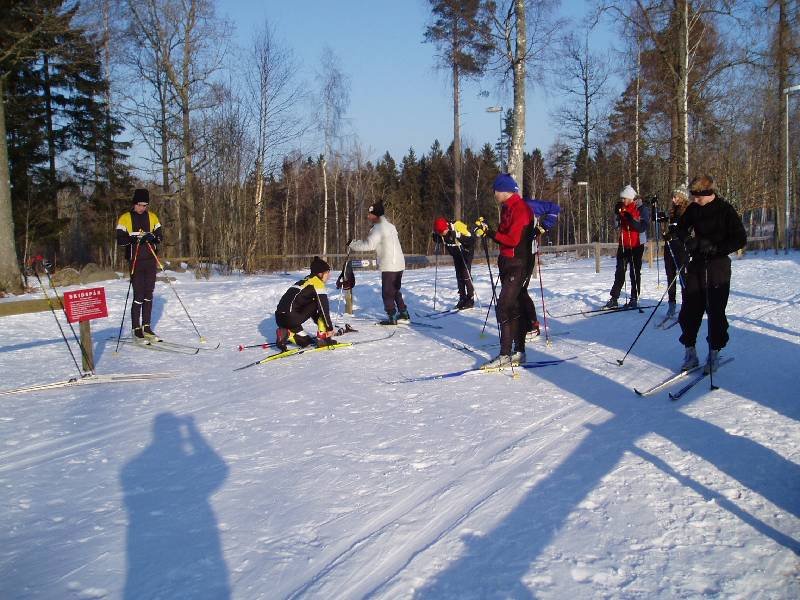 Förberedelser. Foto: Christer Axén.