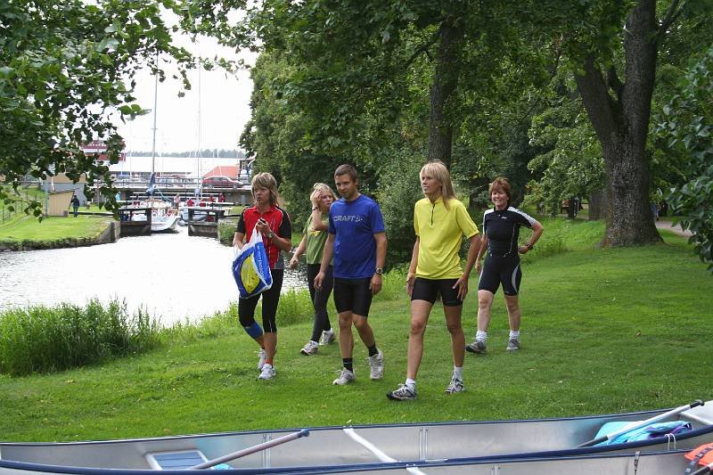 Samling till start.