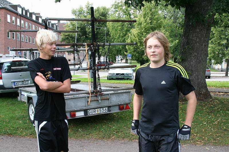 Jonas och Erik.