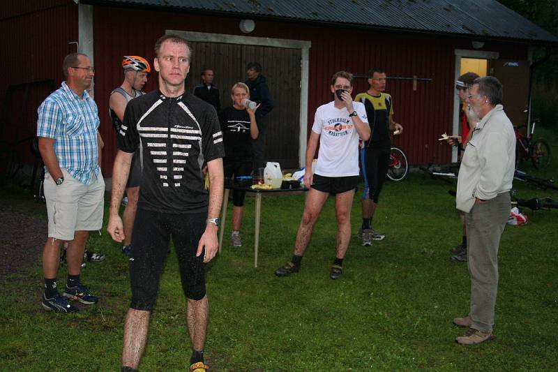Gott med vätska efteråt.