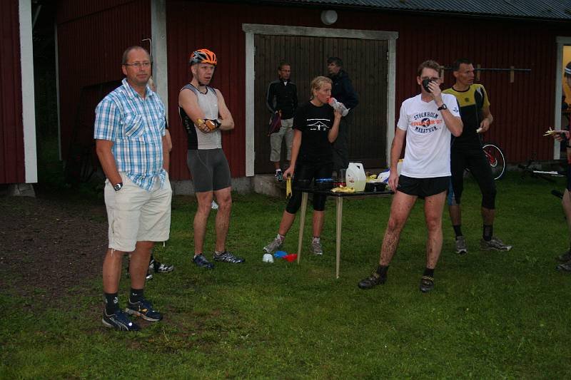 Gott med vätska efteråt.