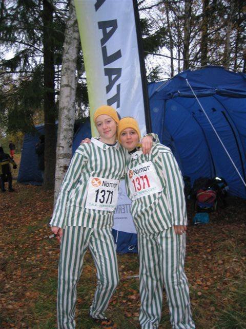 Karin Friström, Skarpnäcks OL, och Frida Bergstrand.