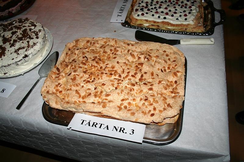 Tårta nr 3 bakad av Ingrid Roos.