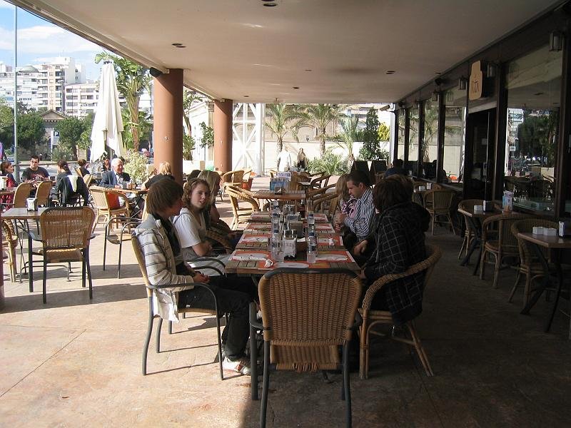 Dag 5. Lunch i Alicante. Foto: Bergstrand.