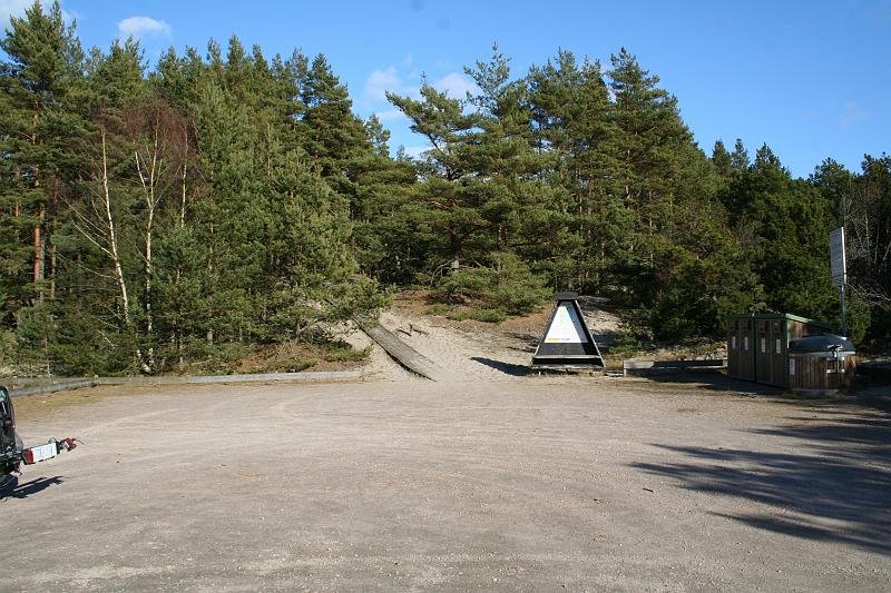 Andra träningspasset i Gropahålet söder om Åhus.