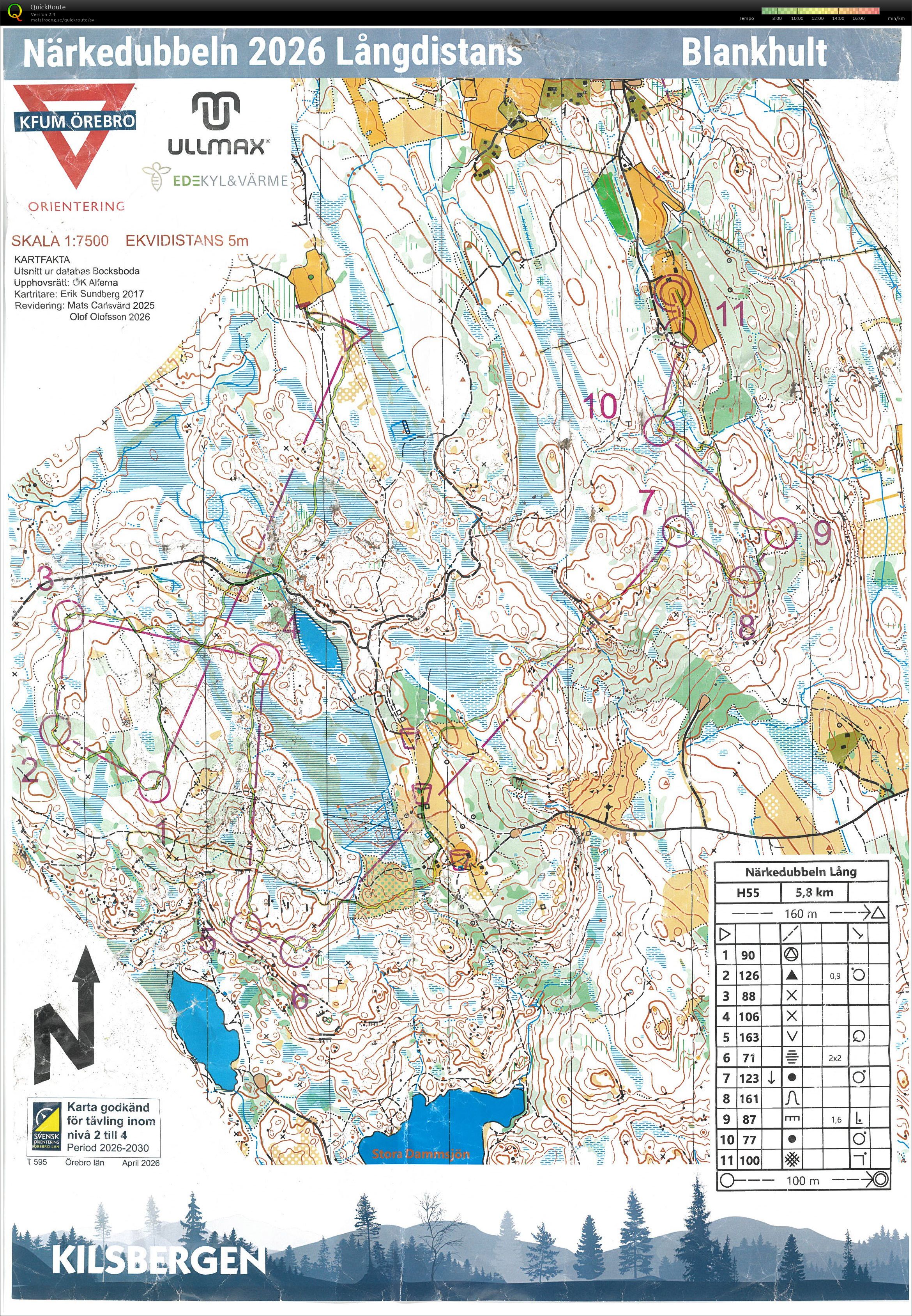 Närkedubbeln, dag 1, lång (2026-05-09)